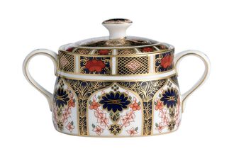 Royal Crown Derby Old Imari Sugar Bowl - Lidded (Tea)