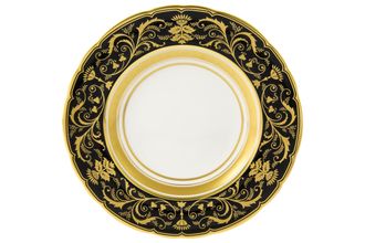 Royal Crown Derby Regency - Black Tea Plate 16cm