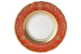 Royal Crown Derby Regency - Red Tea Plate 16cm