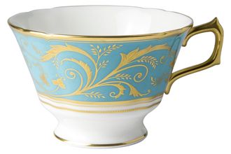 Royal Crown Derby Regency -Turquoise Breakfast Cup