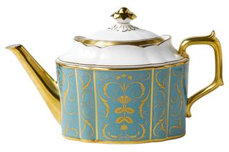 Royal Crown Derby Regency -Turquoise Teapot 1.2l