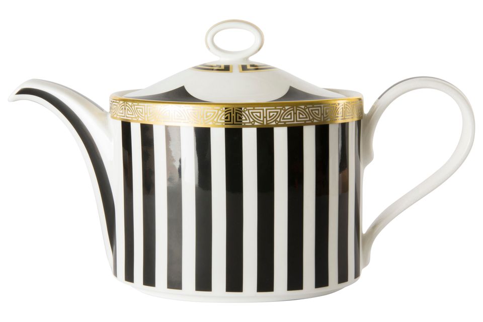 Royal Crown Derby Satori - Black Teapot