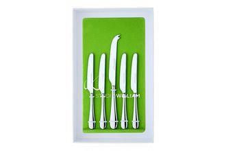 Studio William Mulberry 5 Piece Cheese & Butter Knife Set