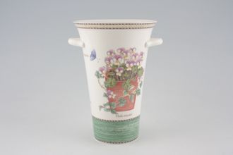Sell Wedgwood Sarah's Garden Vase Green - Handled 7 1/8"