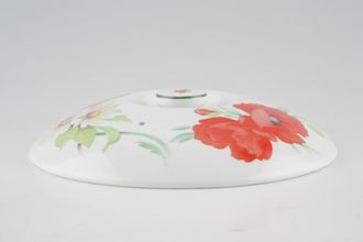 Royal Worcester Poppies Casserole Dish Lid Only No Green band around rim 7 7/8"