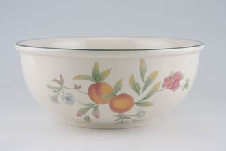 Cloverleaf Peaches and Cream Serving Bowl 10 3/8" x 4 1/2"