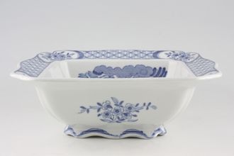 Sell Furnivals Old Chelsea - Blue Vegetable Tureen Base Only Square, footed. Bird Pattern inside 2pt