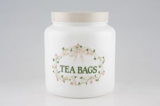 Sell Johnson Brothers Eternal Beau Storage Jar + Lid Tea Bags - Pyrex, Round, Screw Top Lid 6"