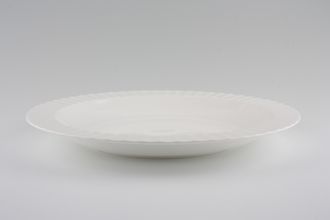 Royal Worcester Warmstry - White Serving Bowl Shallow 12 1/2"