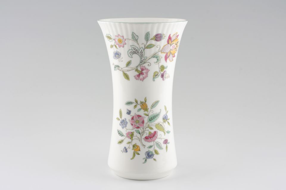 Minton Haddon Hall - Green Edge Vase 9"