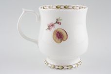 Queens Hookers Fruit Mug Nectarine - Craftsman Shape 3 1/8" x 3 1/2" thumb 2