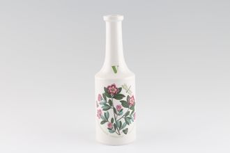Sell Portmeirion Botanic Garden - Older Backstamps Vinegar Bottle Rhododendron Lepidotum - Rhododendron - name on item 7 1/2"