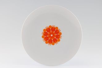 Thomas Pinwheel - Orange Salad/Dessert Plate 8 1/4"