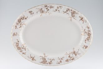 Sell Minton Ancestral - Gold - S595 Oval Platter 16 1/4"