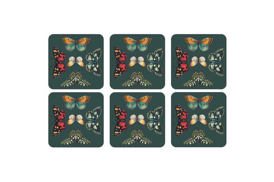Portmeirion Botanic Garden Harmony Coasters - Set of 6