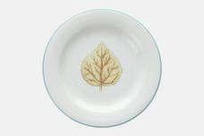 St. Andrews Foliage and Flowers Salad/Dessert Plate 1 leaf in centre 8" thumb 1