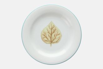 St. Andrews Foliage and Flowers Salad/Dessert Plate 1 leaf in centre 8"