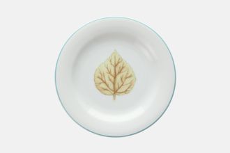 St. Andrews Foliage and Flowers Salad/Dessert Plate 1 leaf in centre 8"
