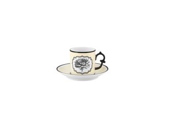 Christian Lacroix Herbariae Coffee Cup & Saucer Yellow