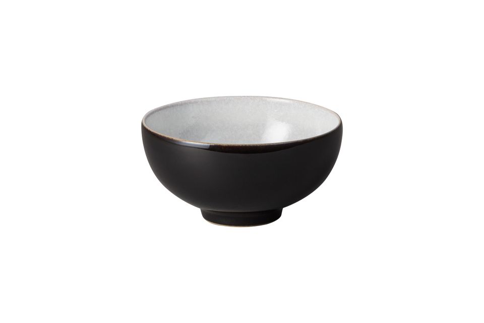 Denby Elements - Black Rice Bowl 13cm