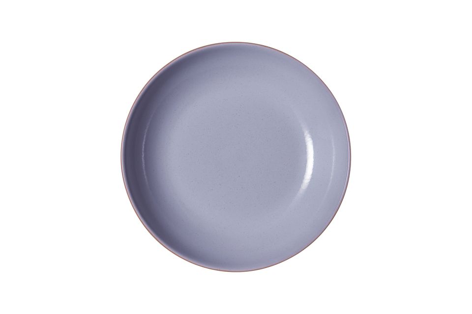 Denby Heritage Lilac Heath Side Plate Coupe