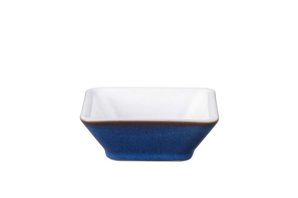 Denby Imperial Blue Serving Dish Small Square 8.5cm