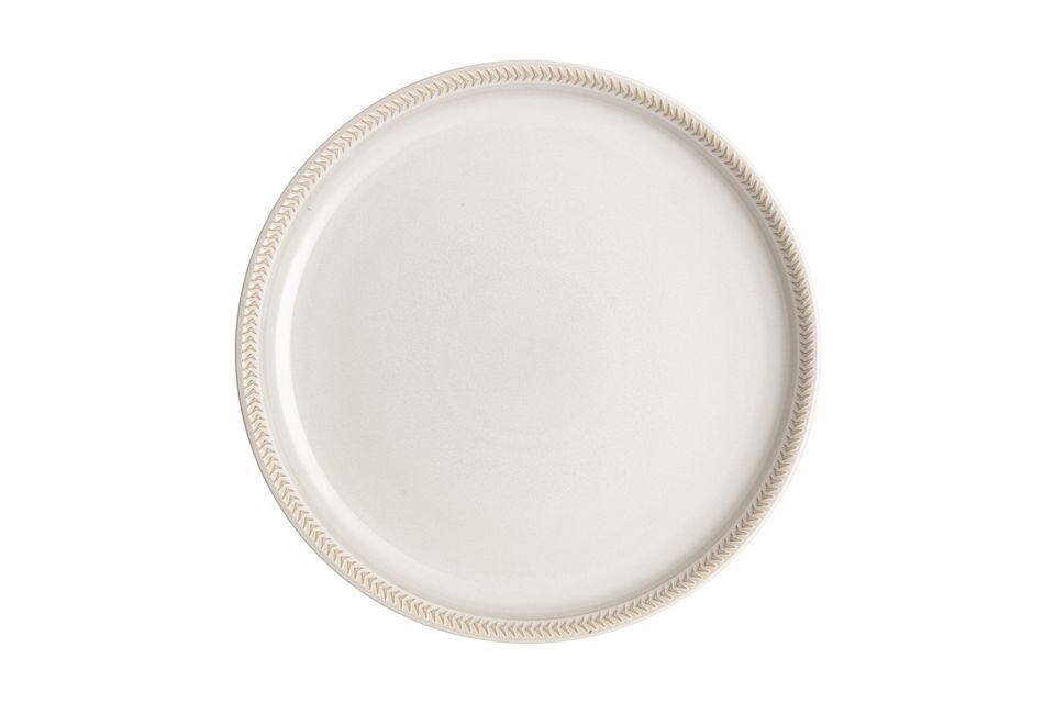 Denby Natural Canvas Side Plate Coupe | Textured 21cm