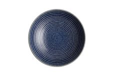 Denby Studio Blue Serving Bowl Cobalt | Ridged 25.5cm thumb 2
