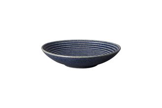 Sell Denby Studio Blue Serving Bowl Cobalt | Ridged 25.5cm