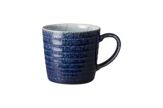 Denby Studio Blue Mug Cobalt | Ridged 400ml