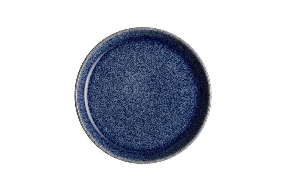 Denby Studio Blue Tea Plate Cobalt | Coupe 17cm