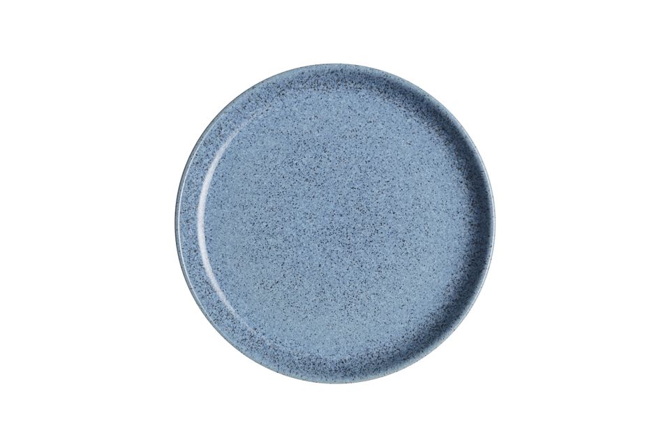 Denby Studio Blue Tea Plate Flint | Coupe 17cm