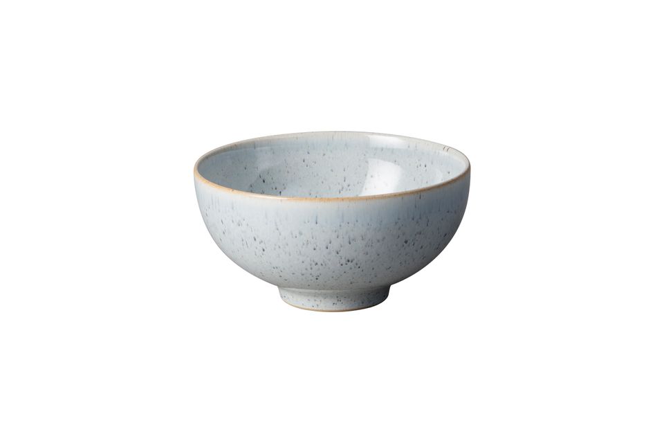 Denby Studio Blue Rice Bowl Pebble 13cm