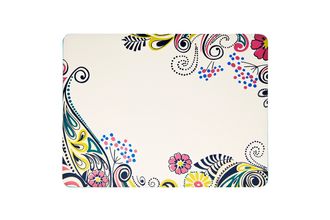 Denby Monsoon Cosmic Placemats - Set of 4 Cream 30" x 23"