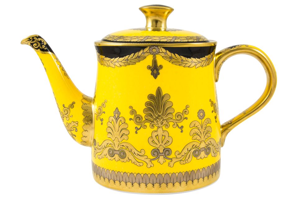 Royal Crown Derby Amber Palace Teapot