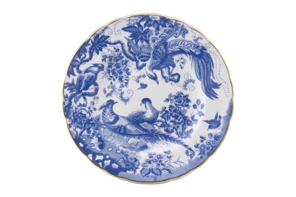 Royal Crown Derby Aves - Blue Tea Plate 16cm