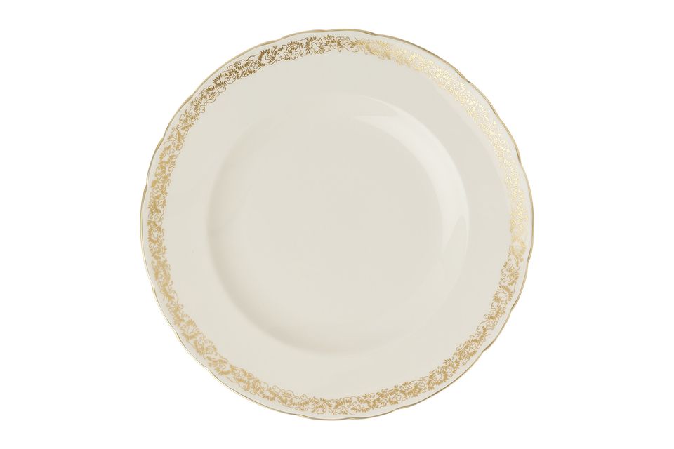 Royal Crown Derby Aves - Gold - Narrow Band Dinner Plate 27cm