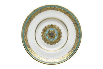 Royal Crown Derby Turquoise Palace Coffee Saucer