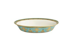 Royal Crown Derby Turquoise Palace Vegetable Dish (Open)