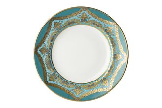 Royal Crown Derby Turquoise Palace Side Plate 21.65cm