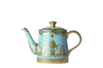 Royal Crown Derby Turquoise Palace Teapot 1.02l