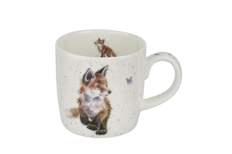 Royal Worcester Wrendale Designs Mug Born to be Wild (Fox) 310ml