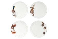 Royal Worcester Wrendale Designs Dinner Plates - Set of 4 Coupe Shape 26.7cm thumb 1