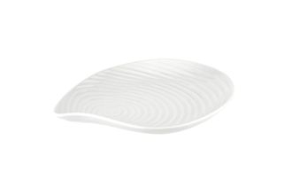 Sophie Conran for Portmeirion White Plate Shell Shaped 22.2cm