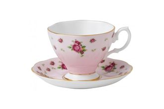 Sell Royal Albert New Country Roses Pink Espresso Saucer Saucer Only