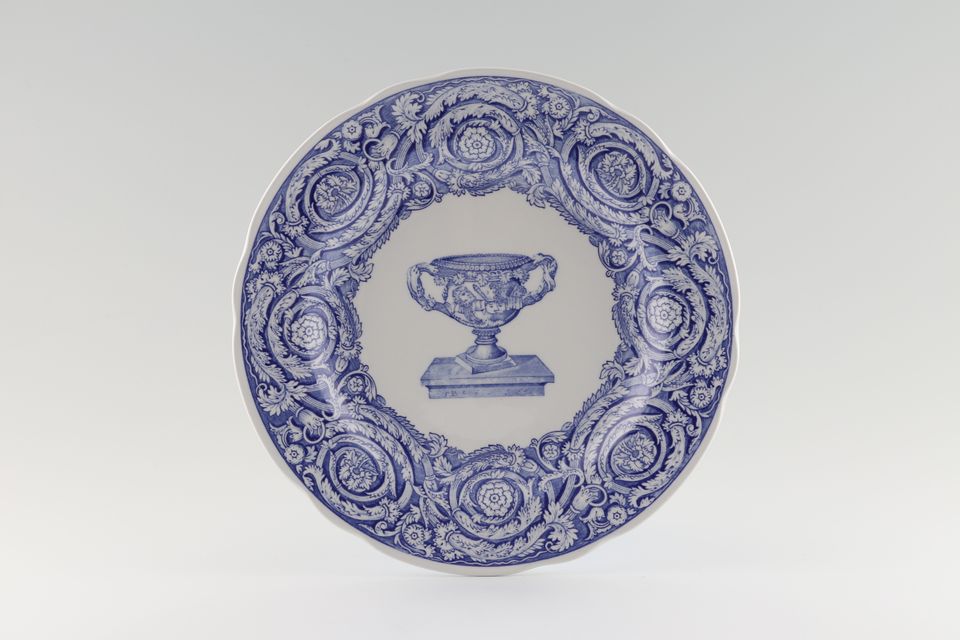 Spode Blue Room Collection Breakfast / Lunch Plate 'Warwick Vase' 9"