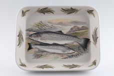 Portmeirion Compleat Angler - The Lasagne Dish Sewen, Welsh Trout, no.3 Salmo Cambricus 12 1/2" x 9 3/4" thumb 1