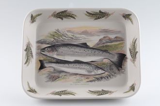 Sell Portmeirion Compleat Angler - The Lasagne Dish Sewen, Welsh Trout, no.3 Salmo Cambricus 12 1/2" x 9 3/4"