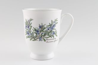Royal Worcester Worcester Herbs Mug Rosemary, Wild Thyme - Footed 3 1/4" x 4 1/4"