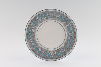 Wedgwood Florentine Turquoise Tea Plate No Middle Pattern | Backstamp W2614 6"